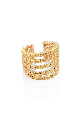 EARCUFF BALINES DORADO - 345B