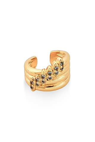 EARCUFF SLASH BRILLANTE - 351B