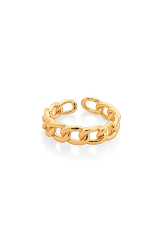 ANILLO CADENA DORADA - 66B