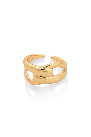 ANILLO ENTRELAZADO LISO - 67B
