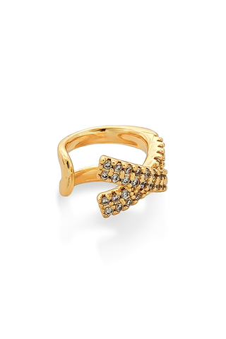 EARCUFF LÍNEAS CRUZADAS - 89B