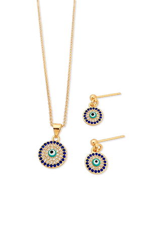 SET OJO TURCO COLGANTE D