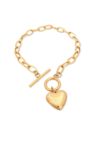 PULSERA CORAZÓN LOCK