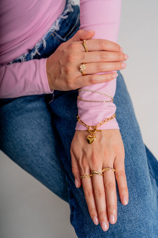 PULSERA CORAZÓN LOCK - 170