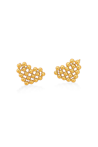 TOPOS CORAZÓN DORADO BALINES