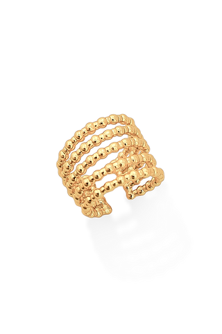 EARCUFF BALINES DORADO