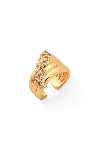 EARCUFF SLASH BRILLANTE