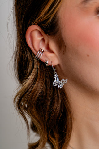EARCUFF TRIPLE SHINY - 352