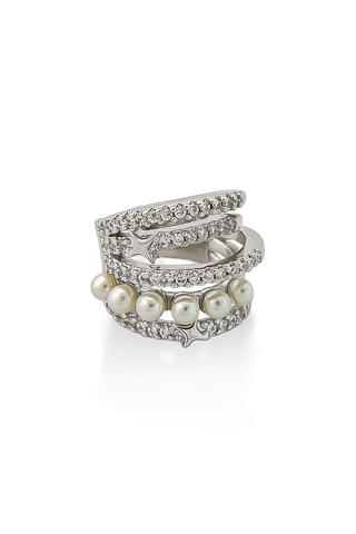 EARCUFF PERLA BRILLANTE