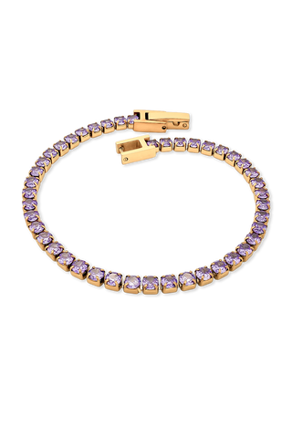 PULSERA TENIS ROSA GRANDE