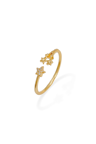 Anillo mini estrellas Koisa Accesorios