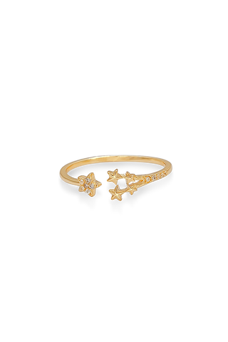 Anillo mini estrellas Koisa Accesorios