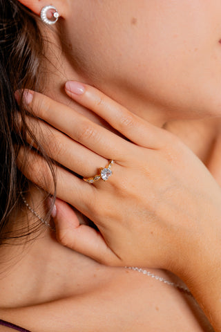 ANILLO CIRCÓN CORAZÓN - 68