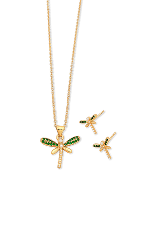 SET LIBÉLULA VERDE