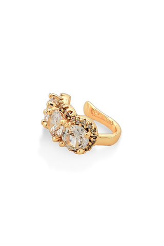 EARCUFF TRIPLE CIRCON - 90B