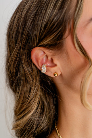EARCUFF TRIPLE CIRCON - 90