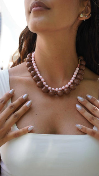 Collar Bubble Pink Koisa Accesorios