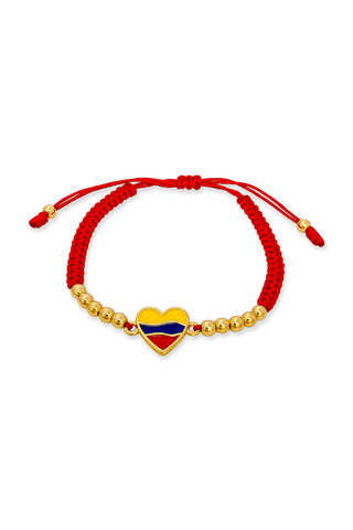 Pulsera Corazón Colombia Koisa Accesorios