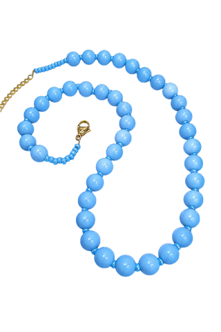 COLLAR BUBBLE BLUE Koisa Accesorios