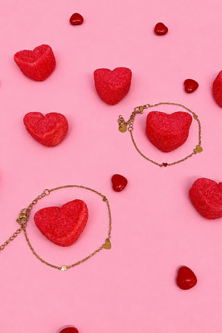 Pulsera Corazón Solo x2 Koisa Accesorios
